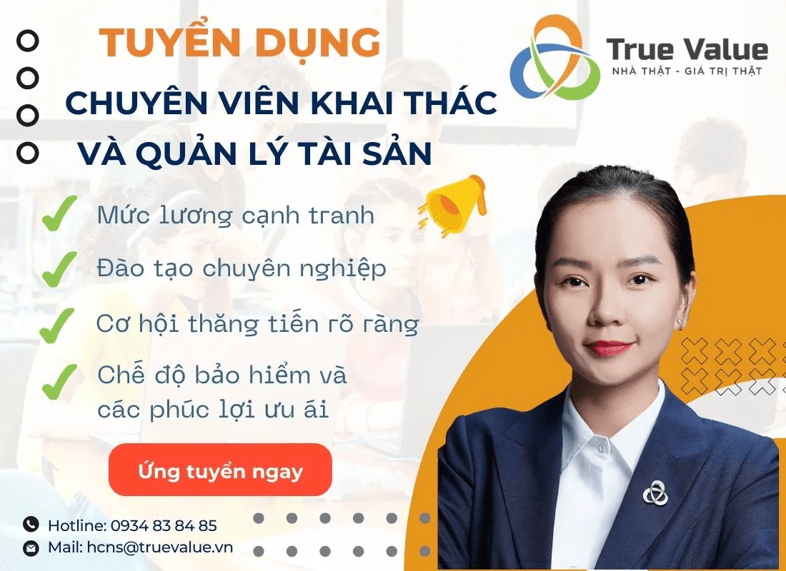 Chuyên viên khai thác quản lý tài sản