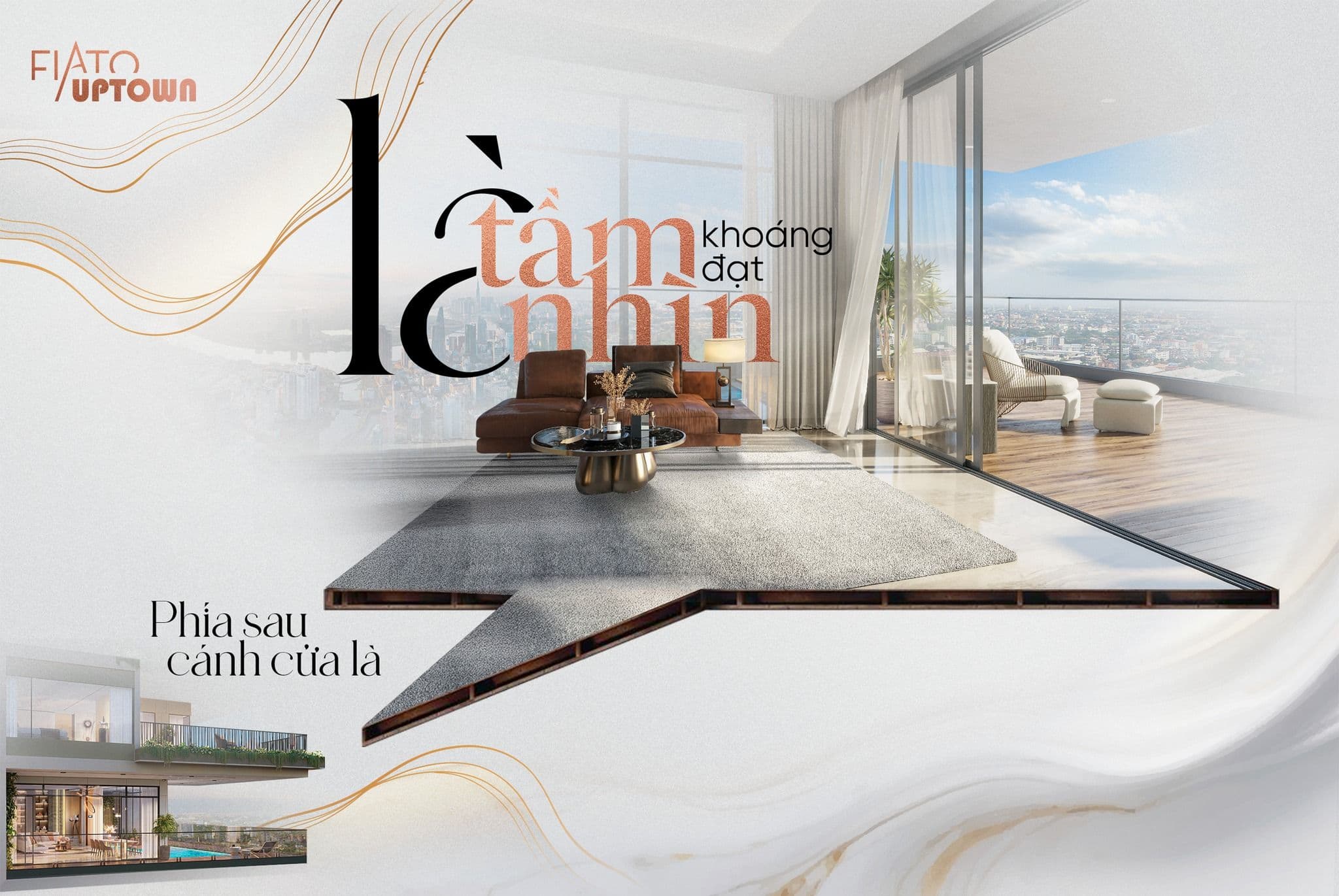 CHỌN CĂN DUPLEX FIATO UPTOWN 3PN GÓC - SỞ HỮU “ĐÀI NGẮM CẢNH” TẠI GIA